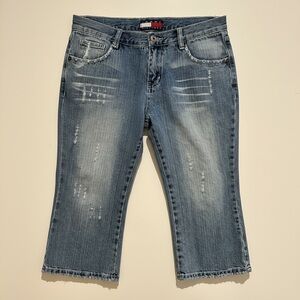 🌺🌺Tommy Hilfiger Light Blue Cropped Jeans